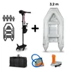 EBERTH Bateau pneumatique avec moteur, 4+1 personnes, 60 Voir les images du produit 1
