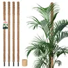 KOTARBAU® 4 pcs Tuteur Plante Tuteur Coco ⌀ 3.2 x 140 cm Voir les images du produit 1