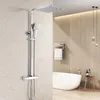 Heilmetz Regendusche Duschsystem mit Thermostat, 30x30 cm Produktbild-Vorschau 1