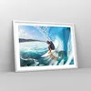Gerahmtes Poster - Weißer Rahmen - Surfen Surfer Ozean Produktbild-Vorschau 8
