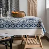 INF Vintage'owy obrus w kwiaty z bawełny i lnu na Podgląd zdjęcia produktu 4
