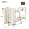 Merax Etagenbett 90x200 cm mit Kleiderschrank, Kinderbett Produktbild-Vorschau 7
