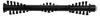 A close-up, isolated shot of a vacuum cleaner brush roll. Produktbild-Vorschau
