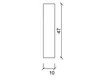 Lišta Konsta obdélníková 10 x 47 x 900 mm, borovice Náhled obrázku produktu 2