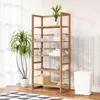 Casaria Scaffale da bagno in Legno 5 Ripiani Mobiletto da Anteprima dell’immagine prodotto 10