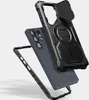 A disassembled phone case and phone are shown against a white background. Produktbild-Vorschau