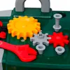 Kinderwerkbank Werkzeugbank mit Werkzeugen grün + grau Produktbild-Vorschau 3
