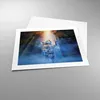 Poster - Poster ohne Rahmen - Astronaut Licht Kosmos - Produktbild-Vorschau 3