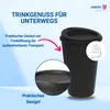 Kaffeebecher to go 300 ml - Becher mit Deckel & Produktbild-Vorschau 2