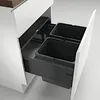 Abfallsorter Cox Base 360 K/600-2 anthrazit ohne Biodeckel Produktbild-Vorschau 3