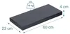 Scaffale da parete Relaxdays, A x L x P: 4 x 60 x 23 cm, Anteprima dell’immagine prodotto 4