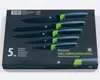 5tlg. Messerset KING® CARBON GREEN LINE Edelstahl Produktbild-Vorschau 2