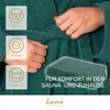 Lavea® Mexico Bademantel M für Damen und Herren – Saunatuch Produktbild-Vorschau 3
