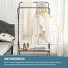 Kleiderständer Garderobenständer aus Metall, Kleiderstange Produktbild-Vorschau 5