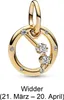 Pandora Zodiac Aries Charm Wisiorek 762719C01 Wisiorek Podgląd zdjęcia produktu 2