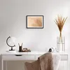 Gerahmtes Poster - Schwarzer Rahmen - Sand Schatten Blätter Produktbild-Vorschau 6