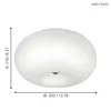 Eglo 86812 OPTICA E27 2-fach Deckenleuchte Ø375mm Weiss Produktbild-Vorschau 9