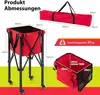 COSTWAY Zusammenklappbarer Tennisballwagen, leichter Produktbild-Vorschau 7