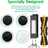 A collage of robotic vacuum cleaner parts and models, with marketing text overlay. Podgląd zdjęcia produktu