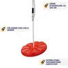 Best Sporting Tellerschaukel aus Kunststoff 28 cm, rot mit Produktbild-Vorschau 2