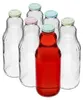 6x 1L Glasflaschen mit Metalldeckel – Saft- und Produktbild-Vorschau 1