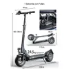 Y8‑S (ABE) E‑Scooter für Erwachsene, 500W, 48V 26Ah Akku, Produktbild-Vorschau 6