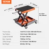 VEVOR zdvihák na motorku 500 kg montážny stojan na motorku Náhľad obrázku produktu 7