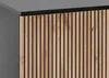Selsey Tosena - Vitrine 2-türig mit LED - Schwarz / Wotan Produktbild-Vorschau 7