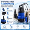 Bituxx Tauchpumpe 400 Watt Blau MS-15825 Produktbild-Vorschau 6