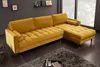 riess-ambiente Elegantes Ecksofa COZY VELVET 260cm senfgelb Produktbild-Vorschau 2