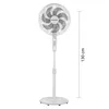 Heinner Standventilator 50 W, höhenverstellbar, 7 Produktbild-Vorschau 2