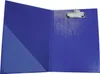 Falken Klemmbrettmappe 11288396 DIN A4 Hartpappe/Folie blau Produktbild-Vorschau 2