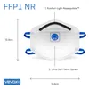 VEVOX® FFP1 Maske mit Ventil – 5er, 10er oder 20er Set – Produktbild-Vorschau 4