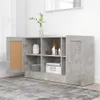 vidaXL Sideboard Betongrau 120x30,5x70 cm Holzwerkstoff Produktbild-Vorschau 3