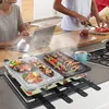LARS360 Raclette Grill mit Naturgrillstein und Grillplatte Produktbild-Vorschau 9