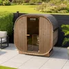 HOME DELUXE - Outdoor Sauna CUBE M - Maße: ca. 194 cm x 195 Produktbild-Vorschau 2