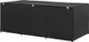vidaXL Gartenbox Poly Rattan 180x90x70 cm Schwarz Produktbild-Vorschau 5