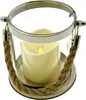 Lucerna se svíčkou LED - 13 x 13 x 14 cm Náhled obrázku produktu 1