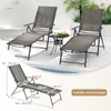 Outdoor Liegestuhl 2er Set, Garten Sonnenliegen mit Produktbild-Vorschau 5