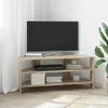 Meuble TV d'angle vidaXL, 102x40,5x45 cm, imitation chêne Voir les images du produit 2