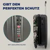 MuchoWow® Koffer Handgepäck Trolley Rollkoffer Kleine Produktbild-Vorschau 3