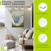 ARTland Wandbild Alu für Innen & Outdoor Kreidefelsen auf Produktbild-Vorschau 3