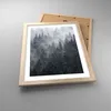 Gerahmtes Poster - Rahmen in heller Eiche - Wald Baum Natur Produktbild-Vorschau 3