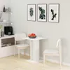 vidaXL Stolik bistro biały 60x60x75 cm materiał Podgląd zdjęcia produktu 16