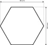 HOME DELUXE Akustikplatten Hexagon selbstklebend SILENT - Produktbild-Vorschau 9