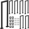 Izrielar 95 cm Rampe d'escalier en U Noir Fer Tube Voir les images du produit 7