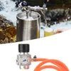 Tr21x4 Thread CO2 Charger Kit Gas Regulator with Hose Voir les images du produit 1