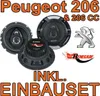 Renegade RX62 - 16,5cm Koax-System für Peugeot 206 - Produktbild-Vorschau 1