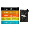 TREX SPORT Gymnastikband 5 Stück Set TX-065RBV Produktbild-Vorschau 1