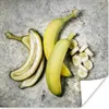 MuchoWow® Poster Banane - Obst - Stein 50x50 cm - Produktbild-Vorschau 1